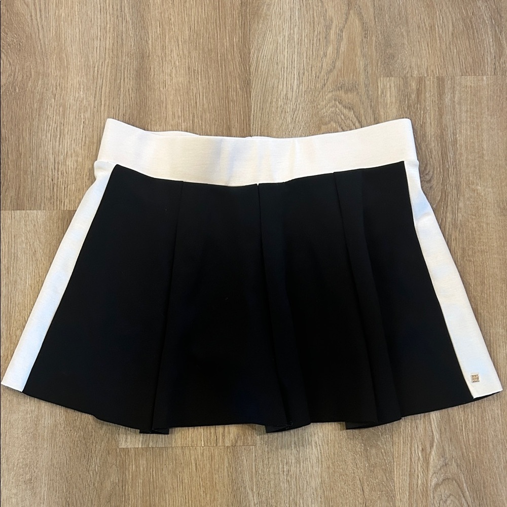 Emily McCarthy Chic Black and White Women's Mini Skirt Size L